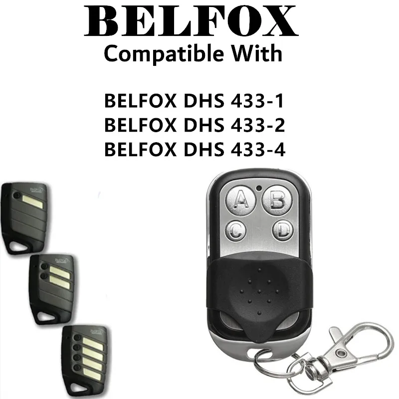 Восъчни дистанционно управление BELFOX DHS 433-1, DHS 433-2, DHS 433-4, DHS433 (7733) 433,92 Mhz с фиксиран код
